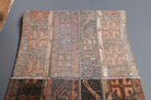 Handmade wool runner from Anatolia, Turkey – Vintage Patchwork Runner Rug 1'11" x 9'10"