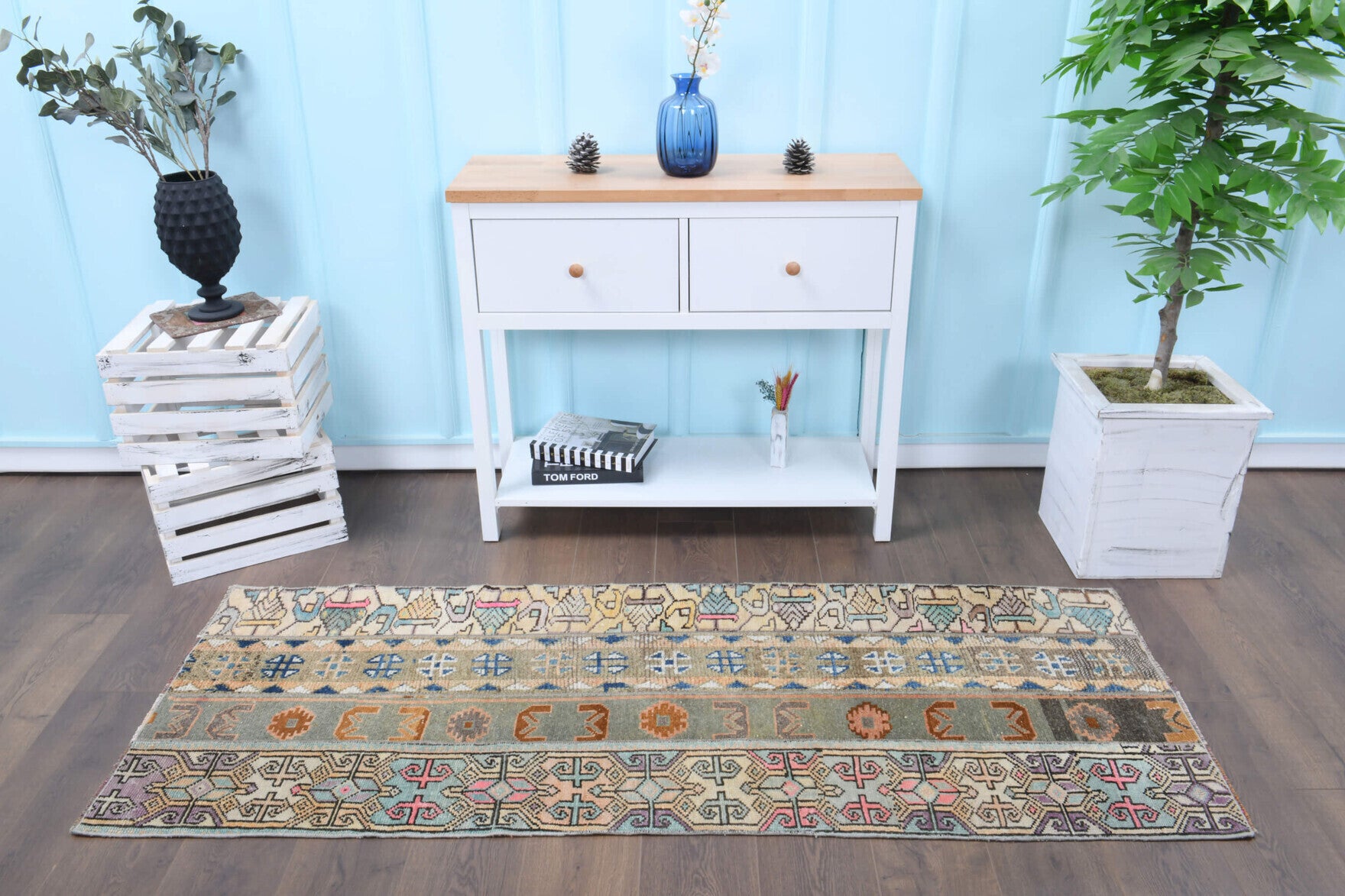 Vintage Patchwork Runner Rug
