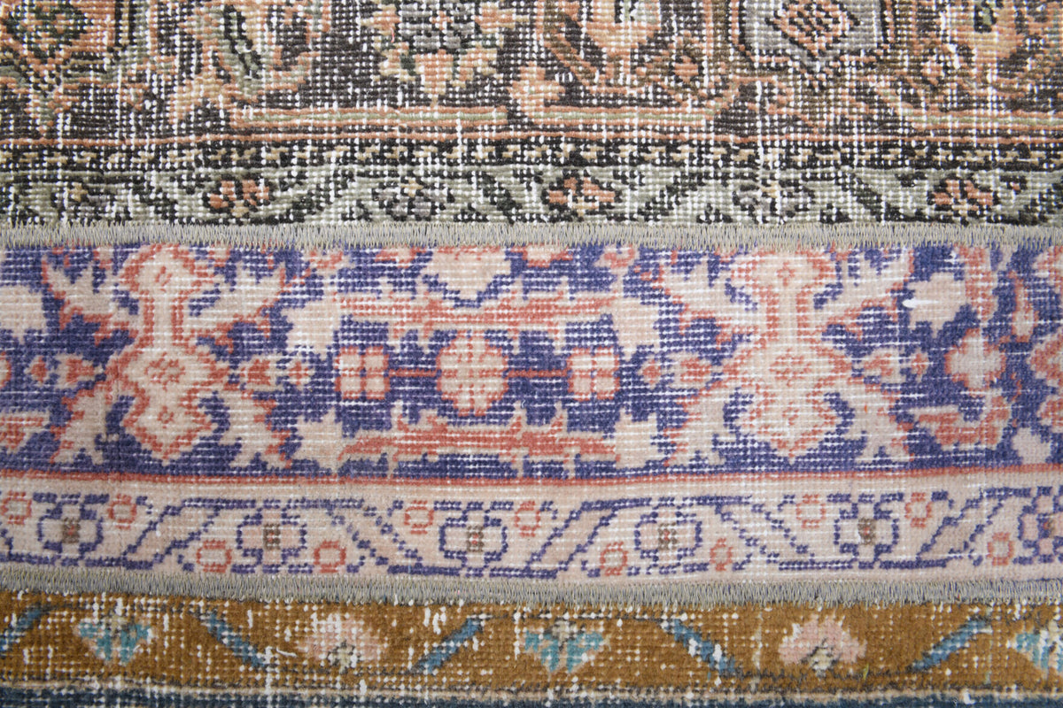 One-of-a-kind 1970s Anatolian vintage patchwork runner rug in wool, 2' x 6'7"