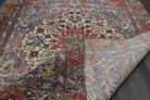 Akikbike – vintage oriental rug for living room or bedroom, 3'10" x 6'9" (117x206 cm)