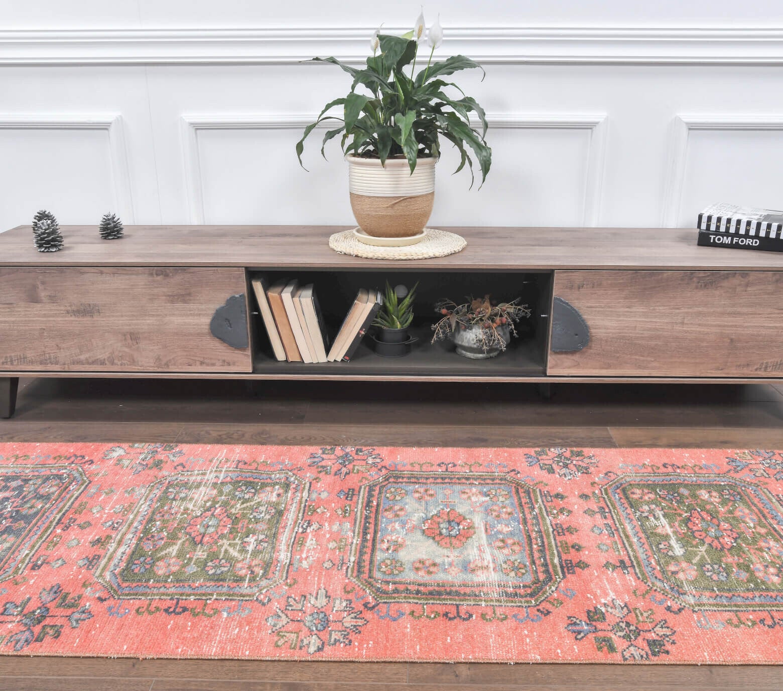 Vintage Anatolian Runner Rug - 23887