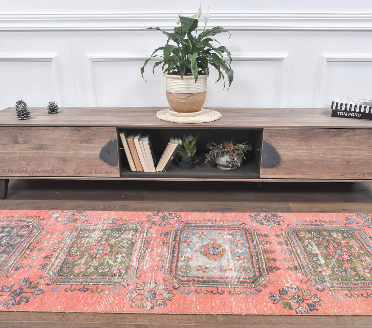 Vintage Anatolian Runner Rug - 23887