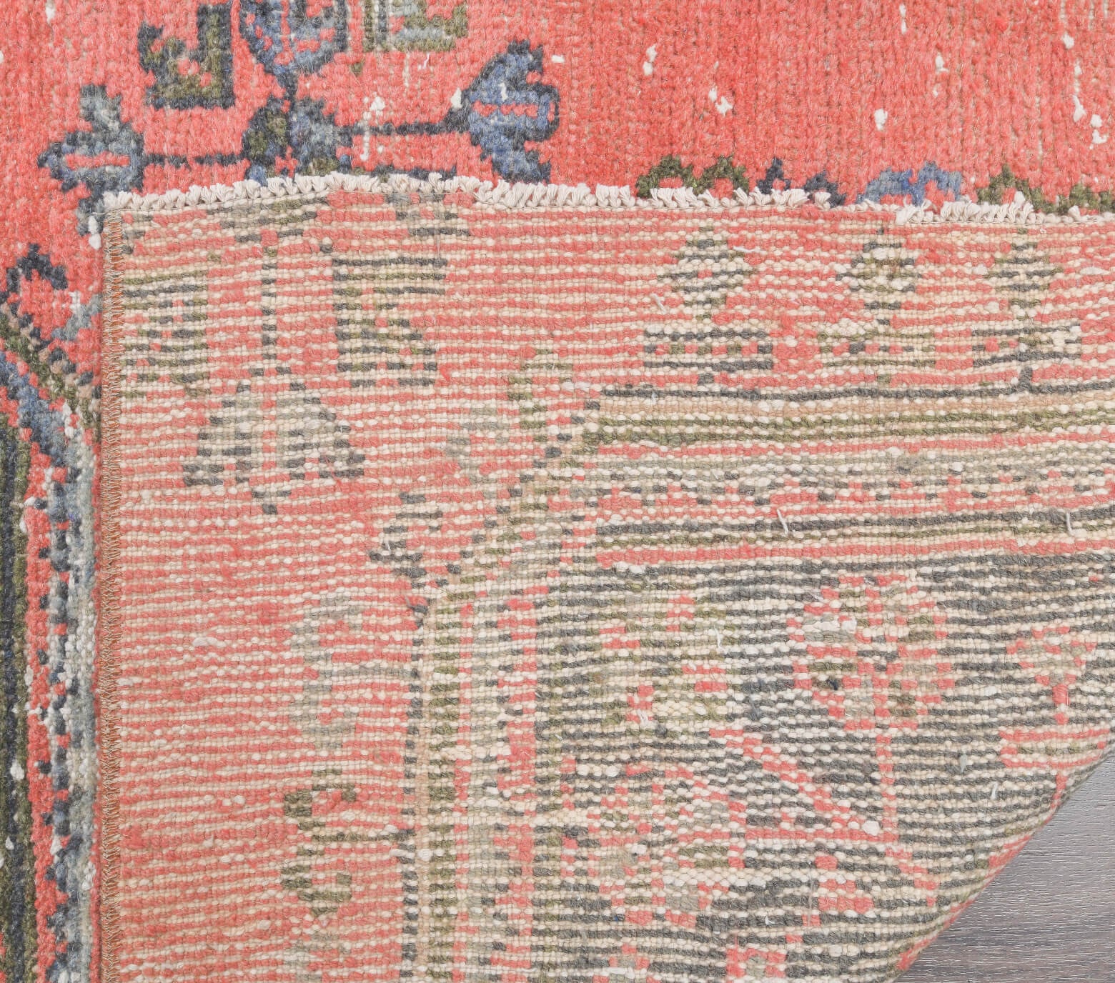 Vintage Anatolian Runner Rug - 23887