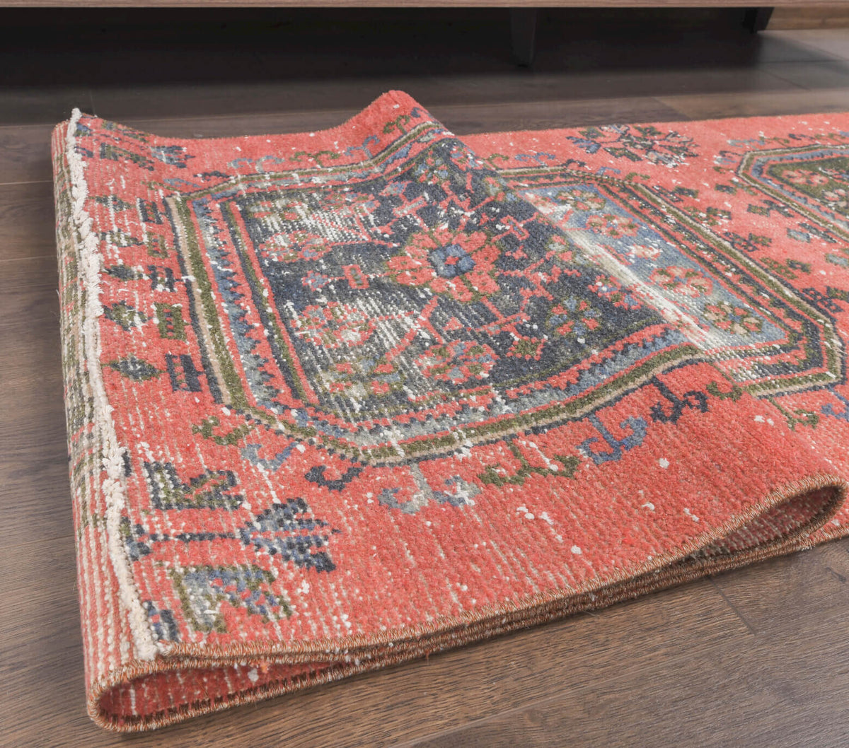 Vintage Anatolian Runner Rug - 23887