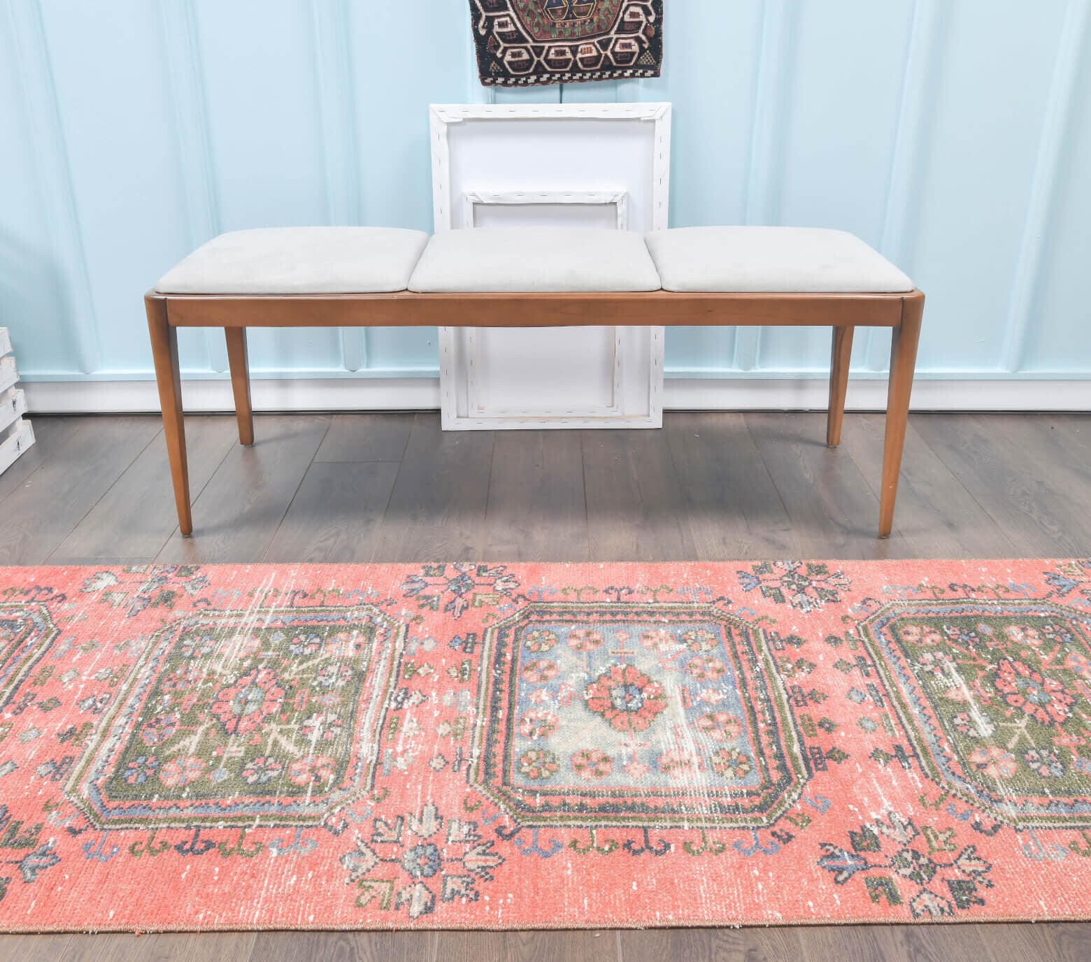 Vintage Anatolian Runner Rug - 23887