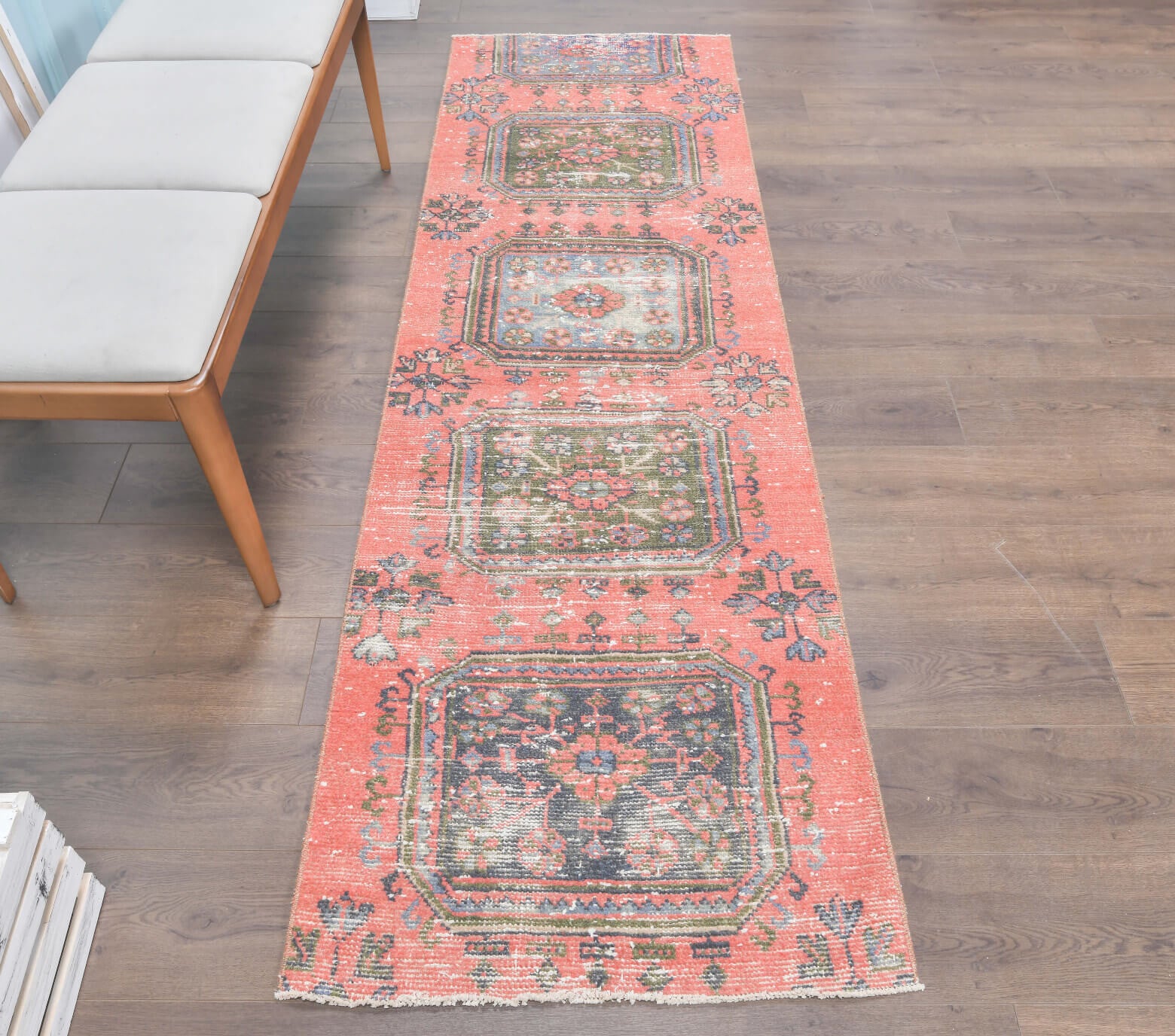 Vintage Anatolian Runner Rug - 23887