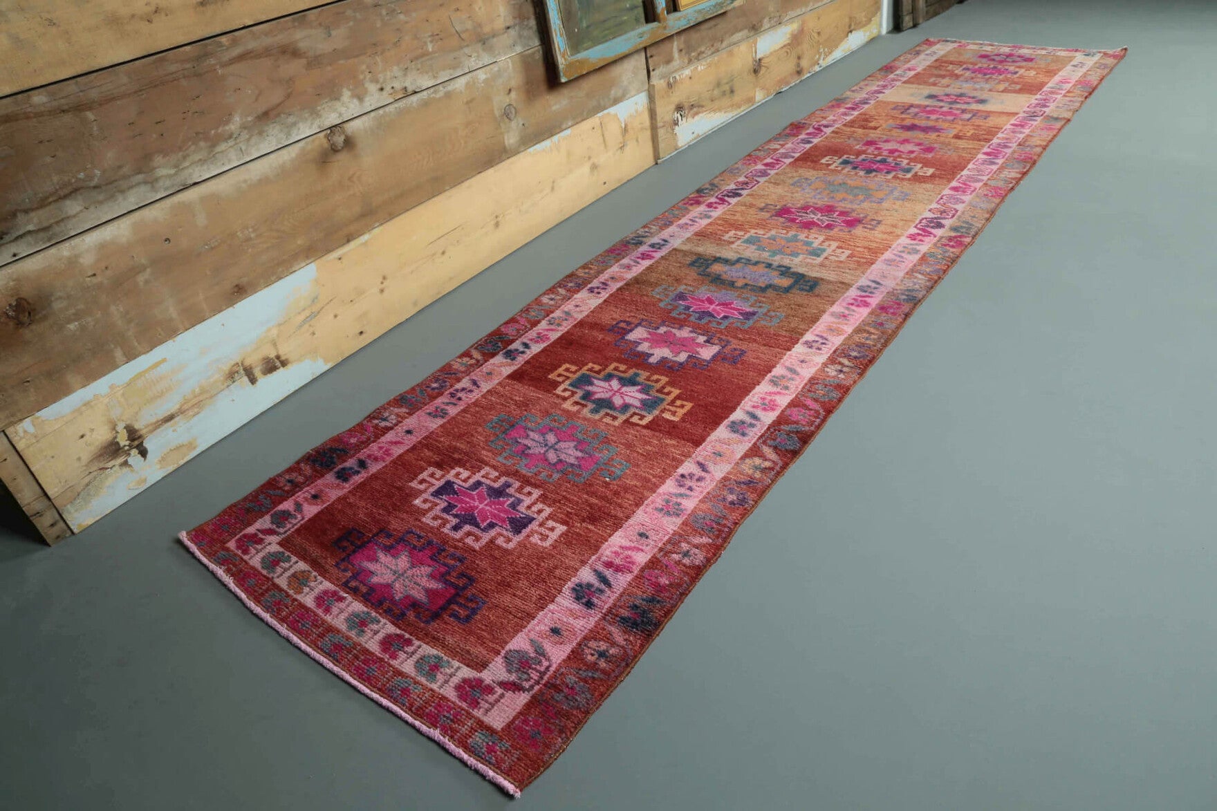 Turkish Vintage Runner Rug