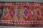 86x388 cm vintage Anatolian runner rug – Danuhepa, low pile, wool