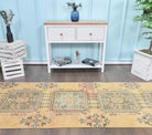 Vintage Runner Orange Oushak Rug