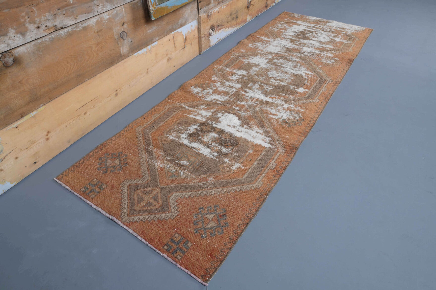 Vintage Oushak Runner Rug