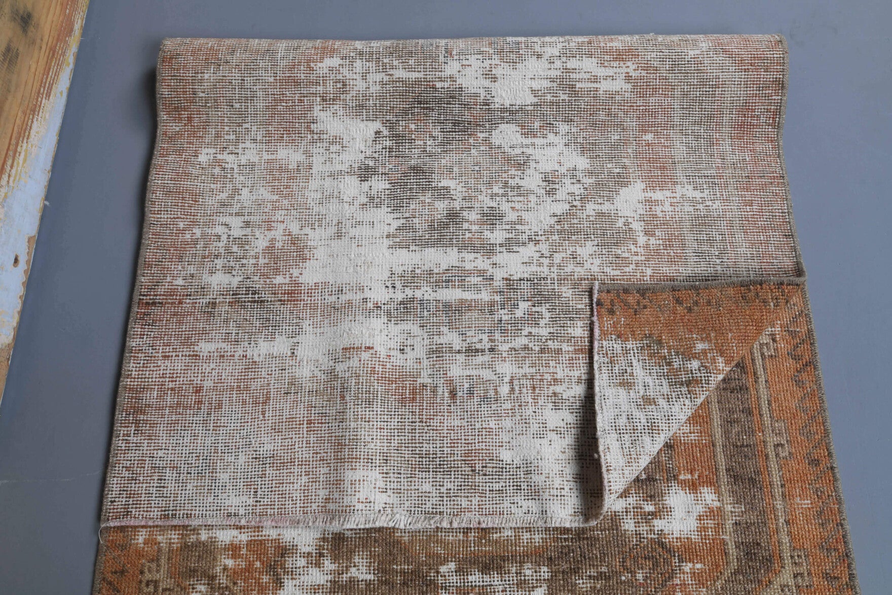 Vintage Oushak Runner Rug