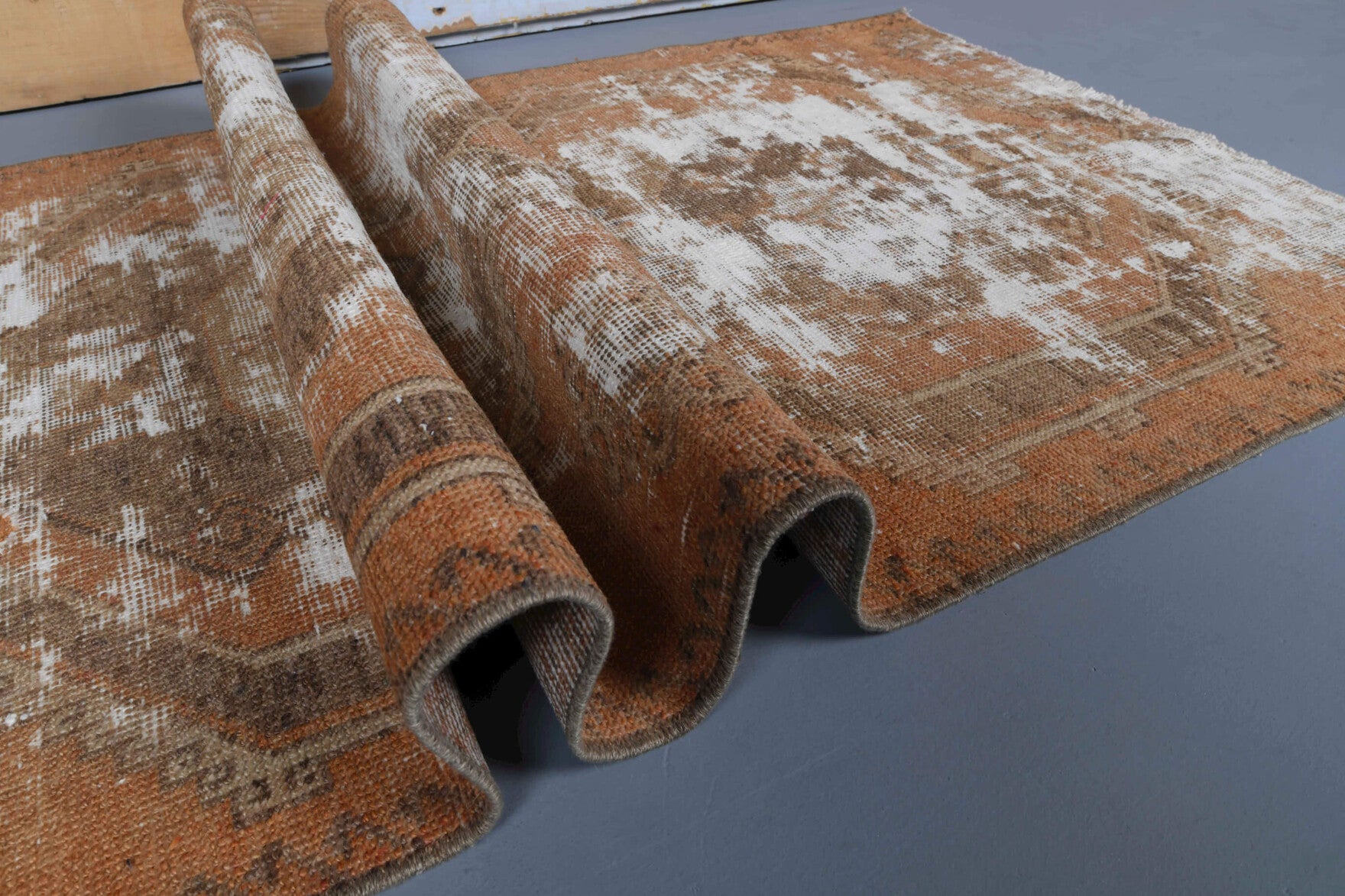 Vintage Oushak Runner Rug