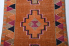 83x357 cm vintage Anatolian runner rug – Pericansu, low pile, wool
