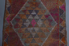 Vintage Hand-Knotted Runner Rug