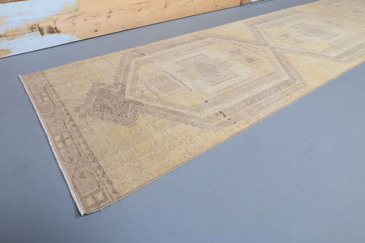 Neutral Vintage Runner Rug