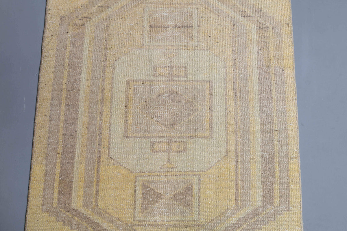 Neutral Vintage Runner Rug