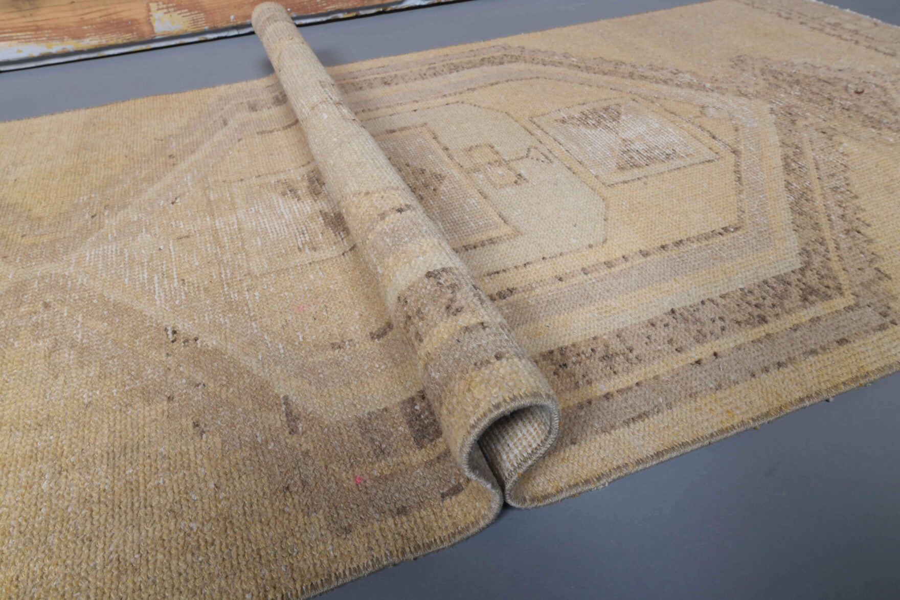 Neutral Vintage Runner Rug