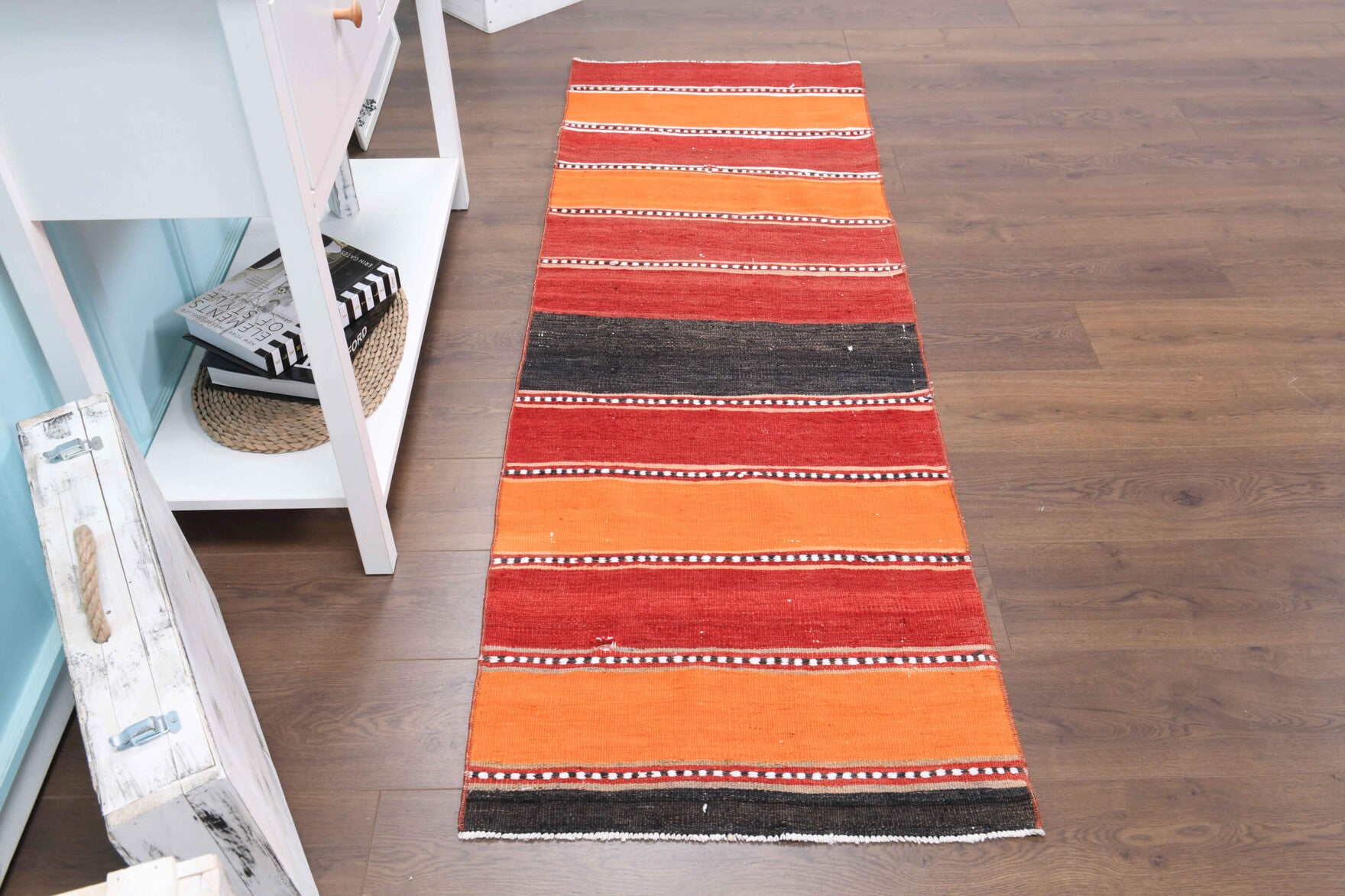 Vintage Oushak Runner Rug
