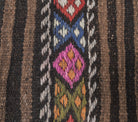 Authentic Anatolian vintage kilim runner rug (1960s) with tribal design – one-of-a-kind at Fame Rugs