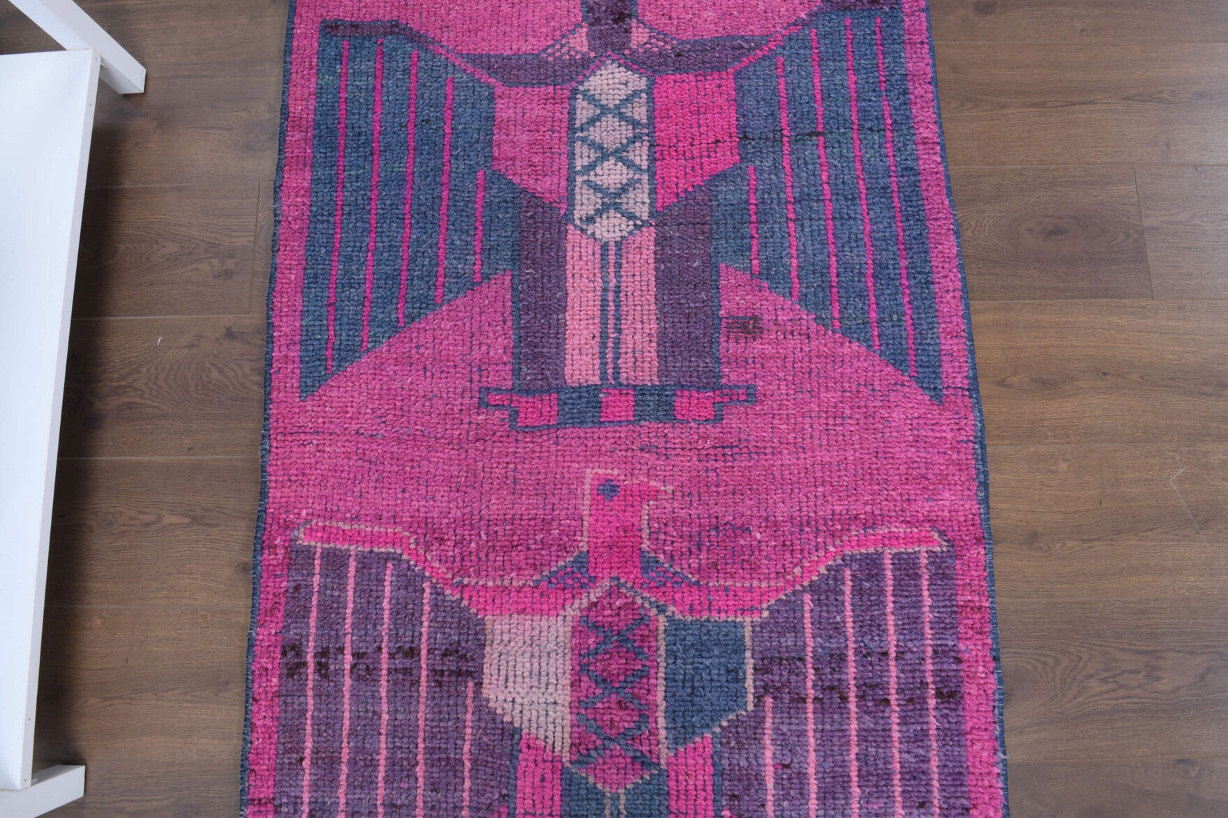 One-of-a-kind 1970s Anatolian vintage runner rug in wool, 3'1" x 10'11"