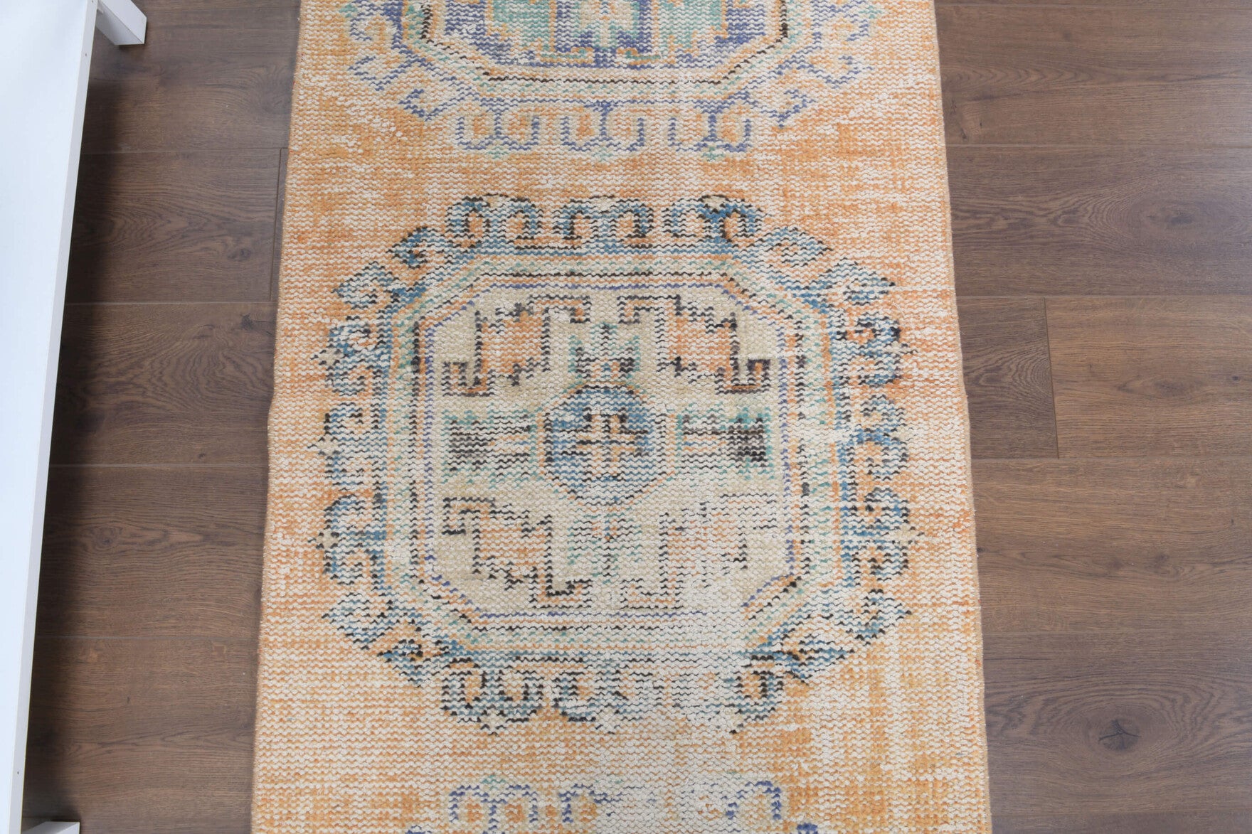 One-of-a-kind 1970s Anatolian vintage runner rug in wool, 2'7" x 9'7"