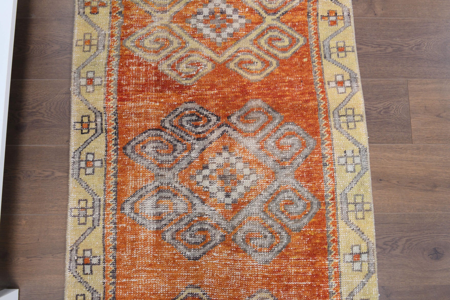 One-of-a-kind 1970s Anatolian vintage runner rug in wool, 2'9" x 7'5"