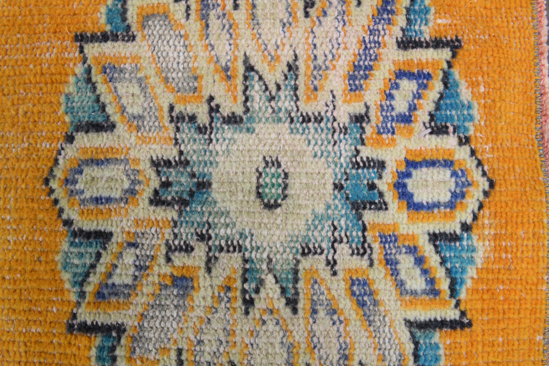 69x283 cm vintage Anatolian runner rug – Goncacihan, low pile, wool