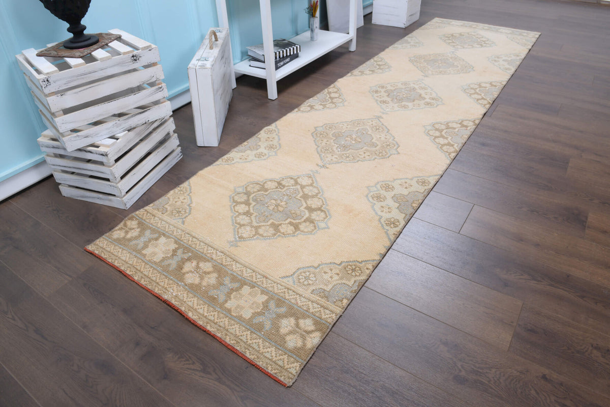 Oushak Vintage Runner Rug - 29467