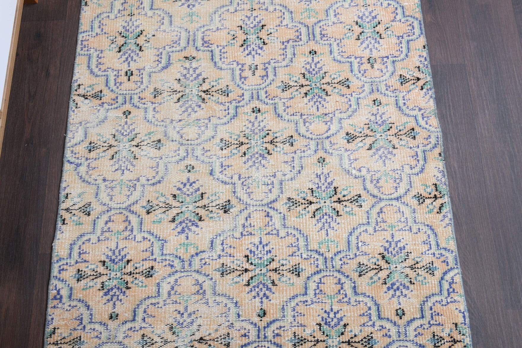 One-of-a-kind 1970s Anatolian vintage runner rug in wool, 3'4" x 8'6"
