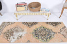 Vintage Oushak Runner Rug - 29474