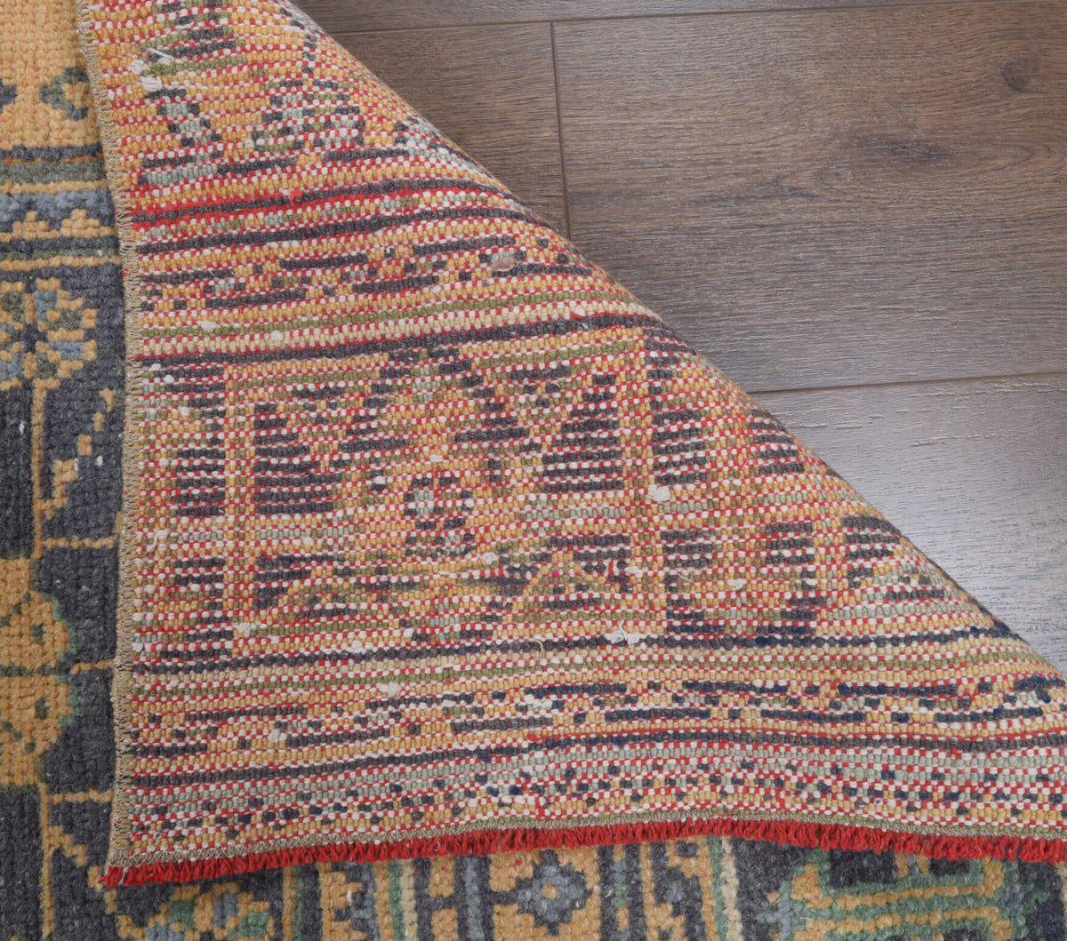 Vintage Oushak Runner Rug