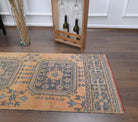 Vintage Oushak Runner Rug