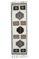 White Vintage Runner Rug