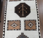 110x390 cm vintage Anatolian runner rug – Elmaspeyker, low pile, wool
