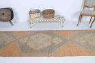 Vintage Oushak Runner Rug - 30246