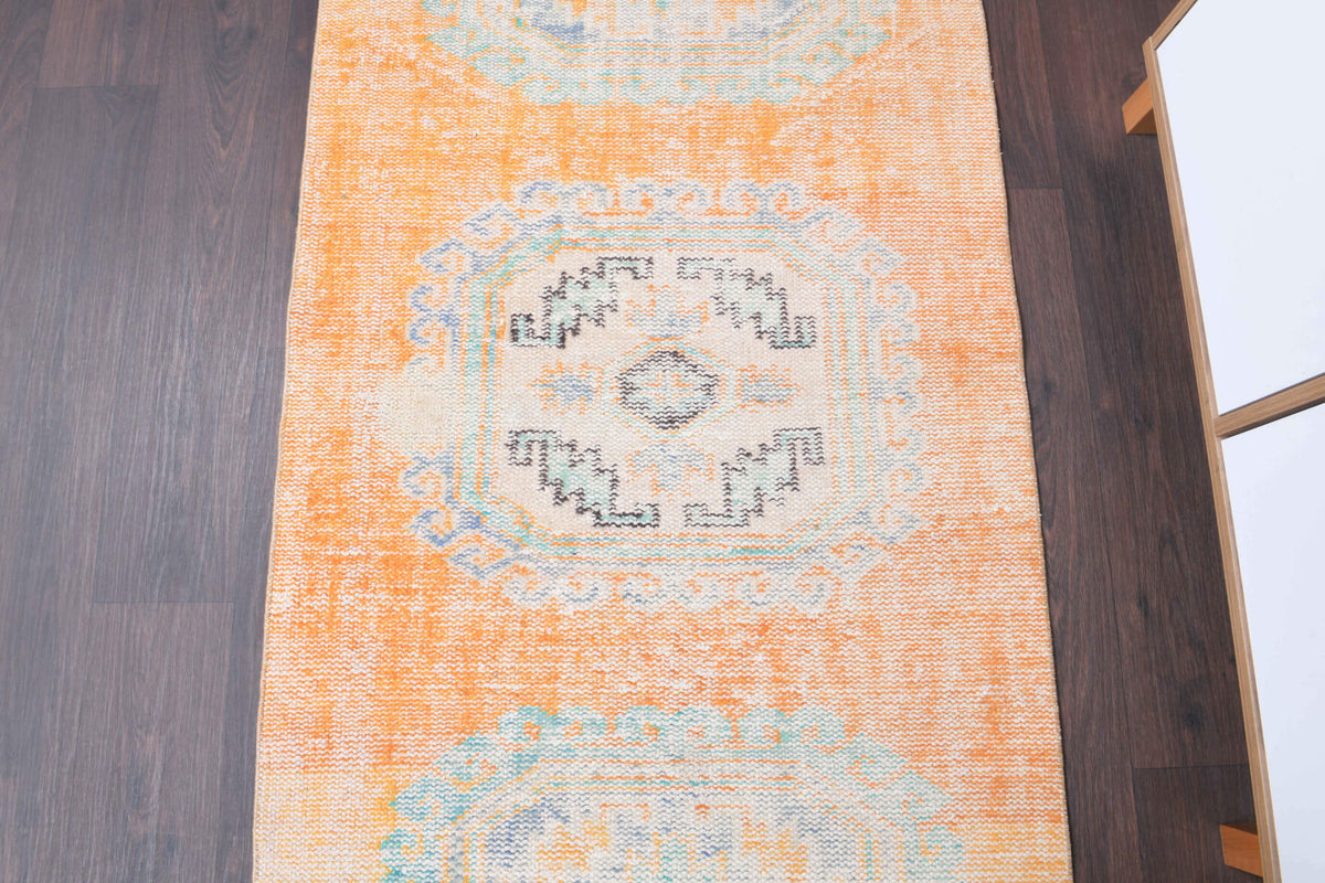 Vintage Runner Oushak Rug - 30351