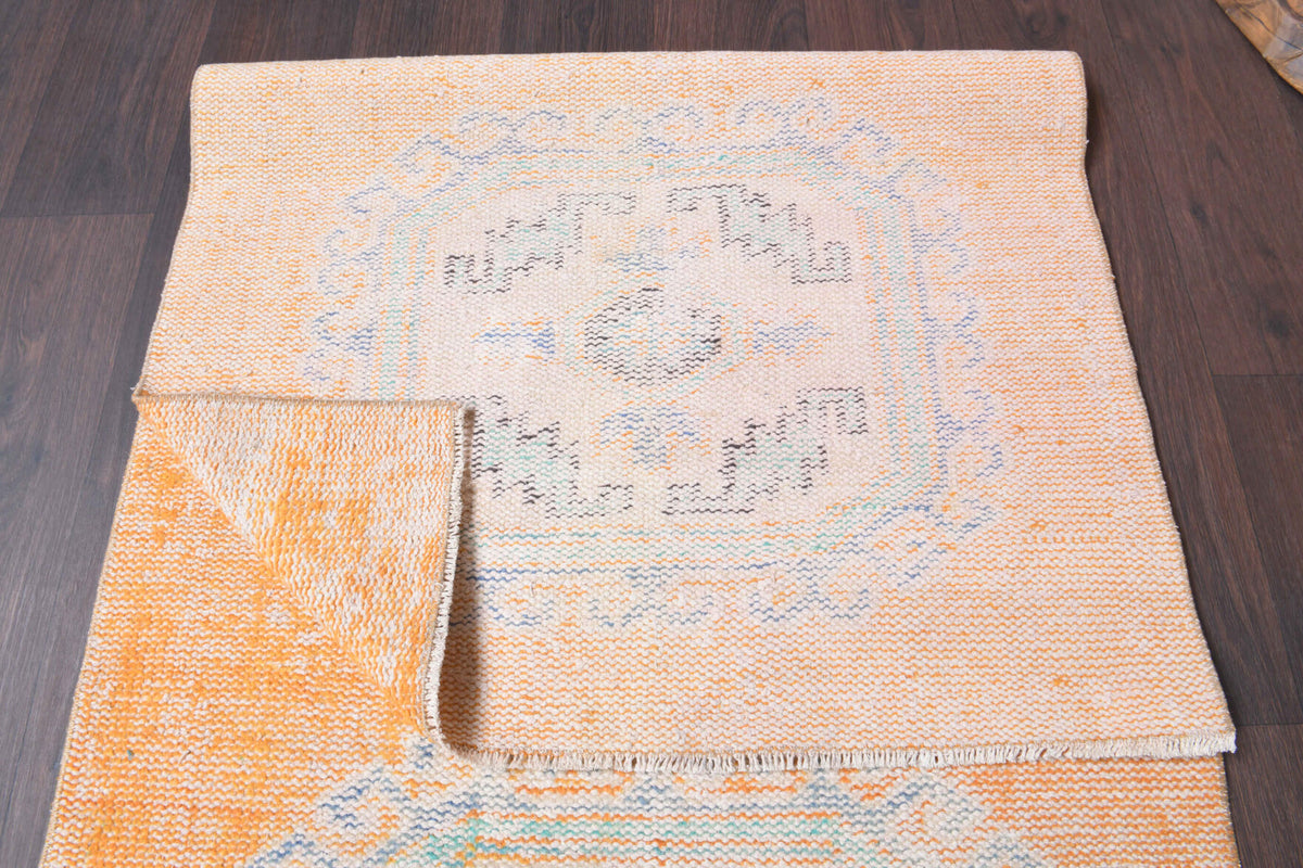 Vintage Runner Oushak Rug - 30351