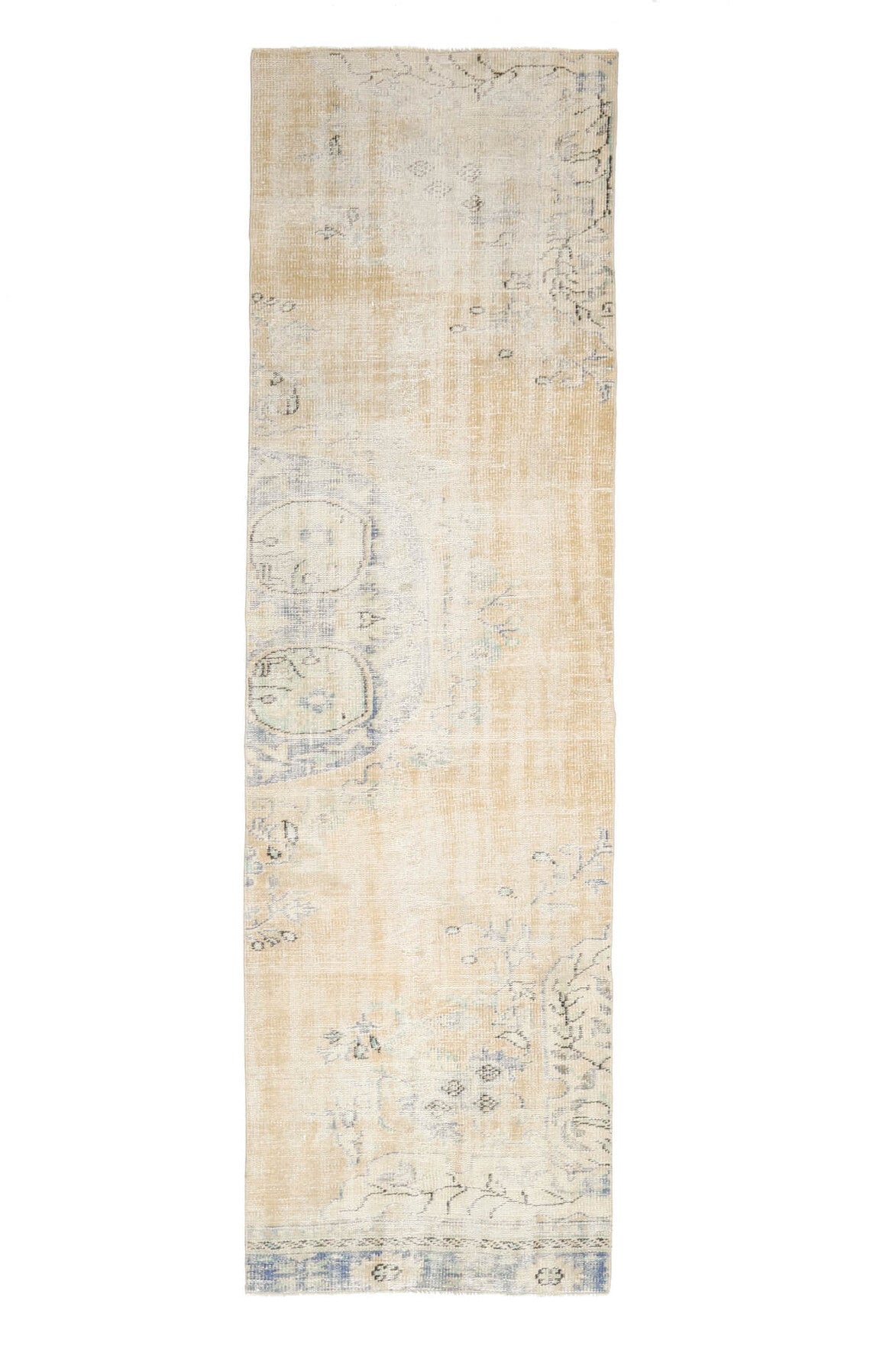 Oushak Vintage Runner Rug - 30352