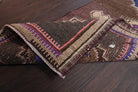 Handmade wool runner from Anatolia, Turkey – Vintage Anatolian Runner Rug 1'10" x 7'9"