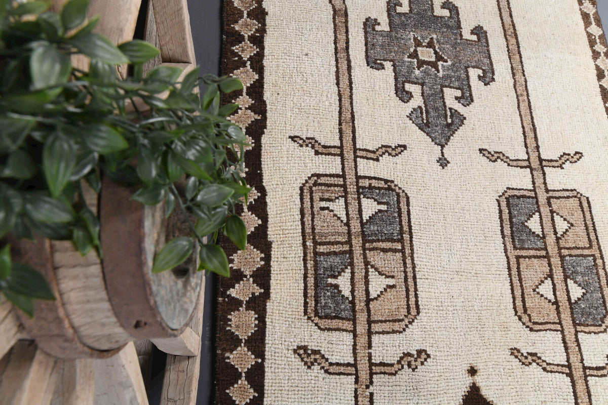 Vintage Oushak Runner Rug