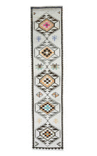 Turkish Oushak Vintage Runner Rug