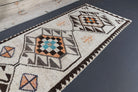 Turkish Oushak Vintage Runner Rug