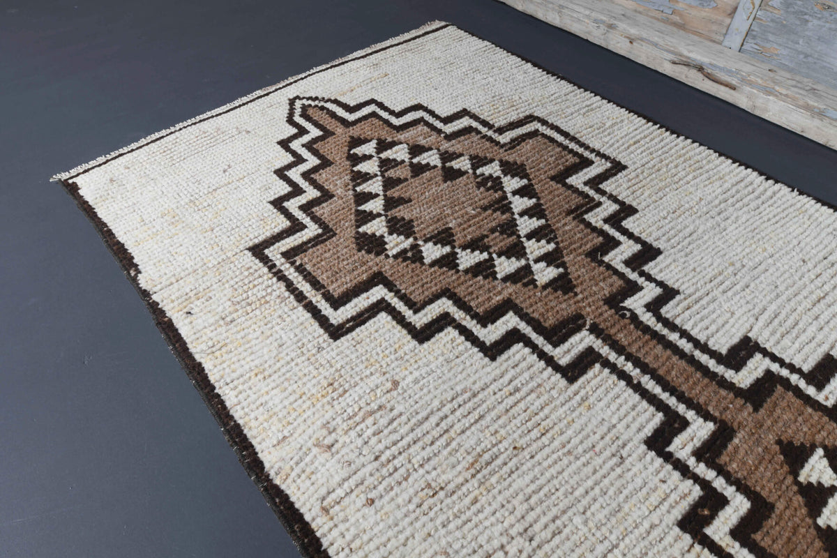 Boho Vintage Oushak Runner Rug