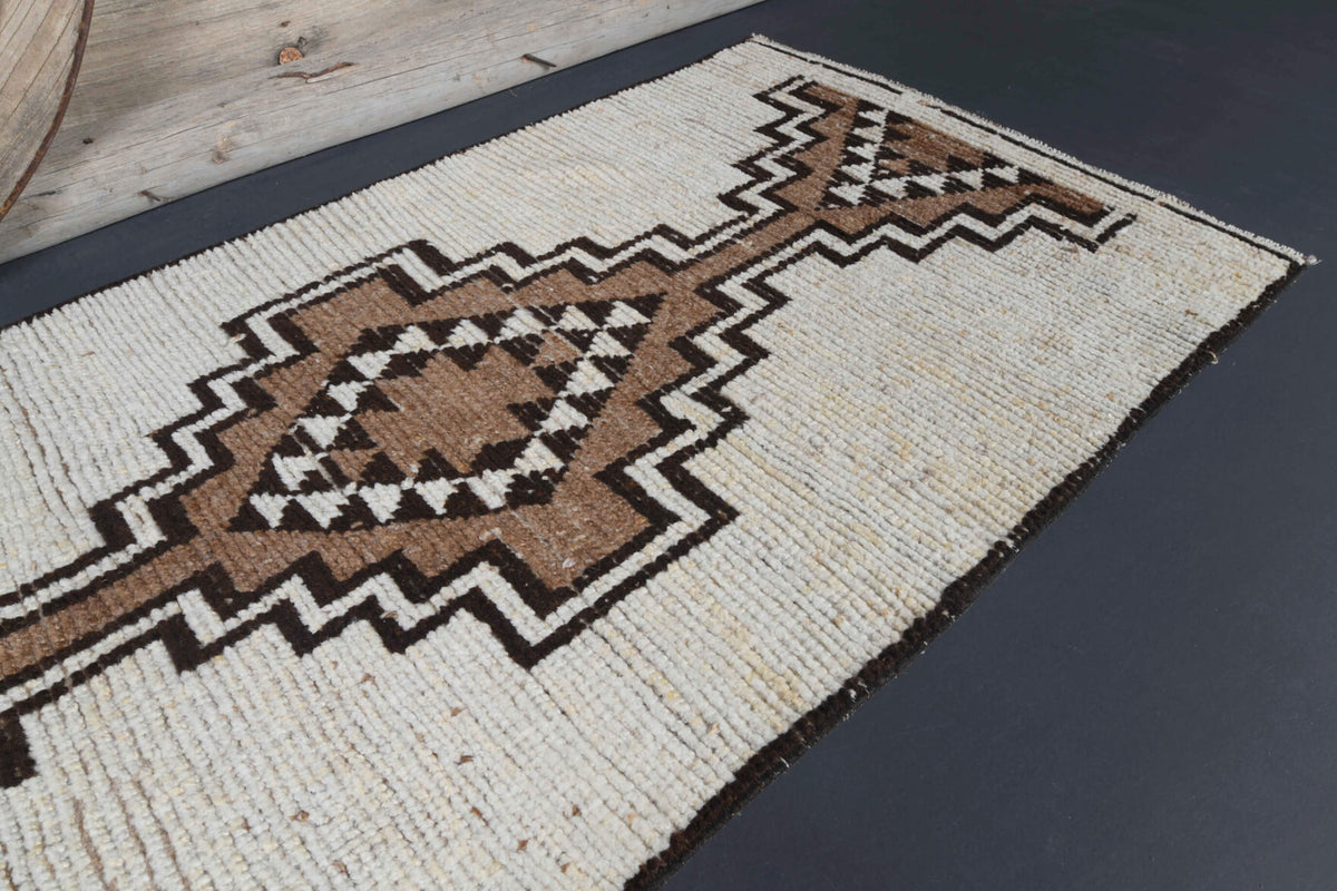 Boho Vintage Oushak Runner Rug