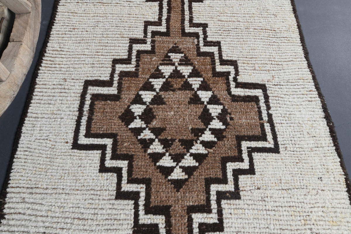 Boho Vintage Oushak Runner Rug