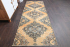 Vintage Oushak Runner Rug