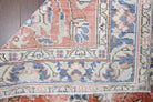 Authentic Anatolian distressed vintage area rug (1970s) with oriental design – one-of-a-kind at Fame Rugs