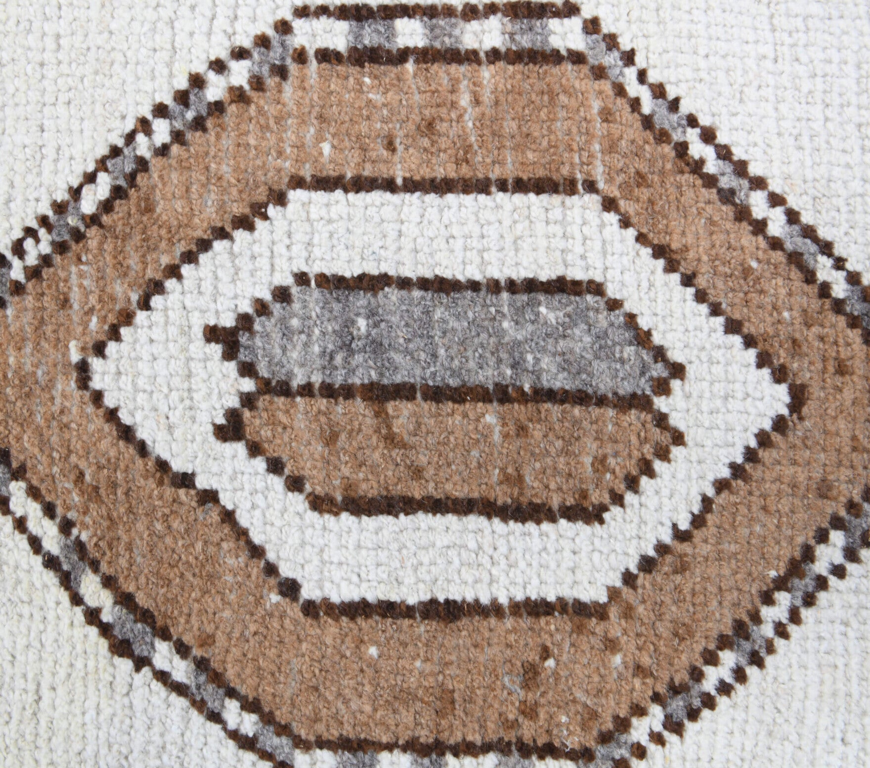 Authentic Anatolian vintage runner rug (1970s) with tribal design – one-of-a-kind at Fame Rugs