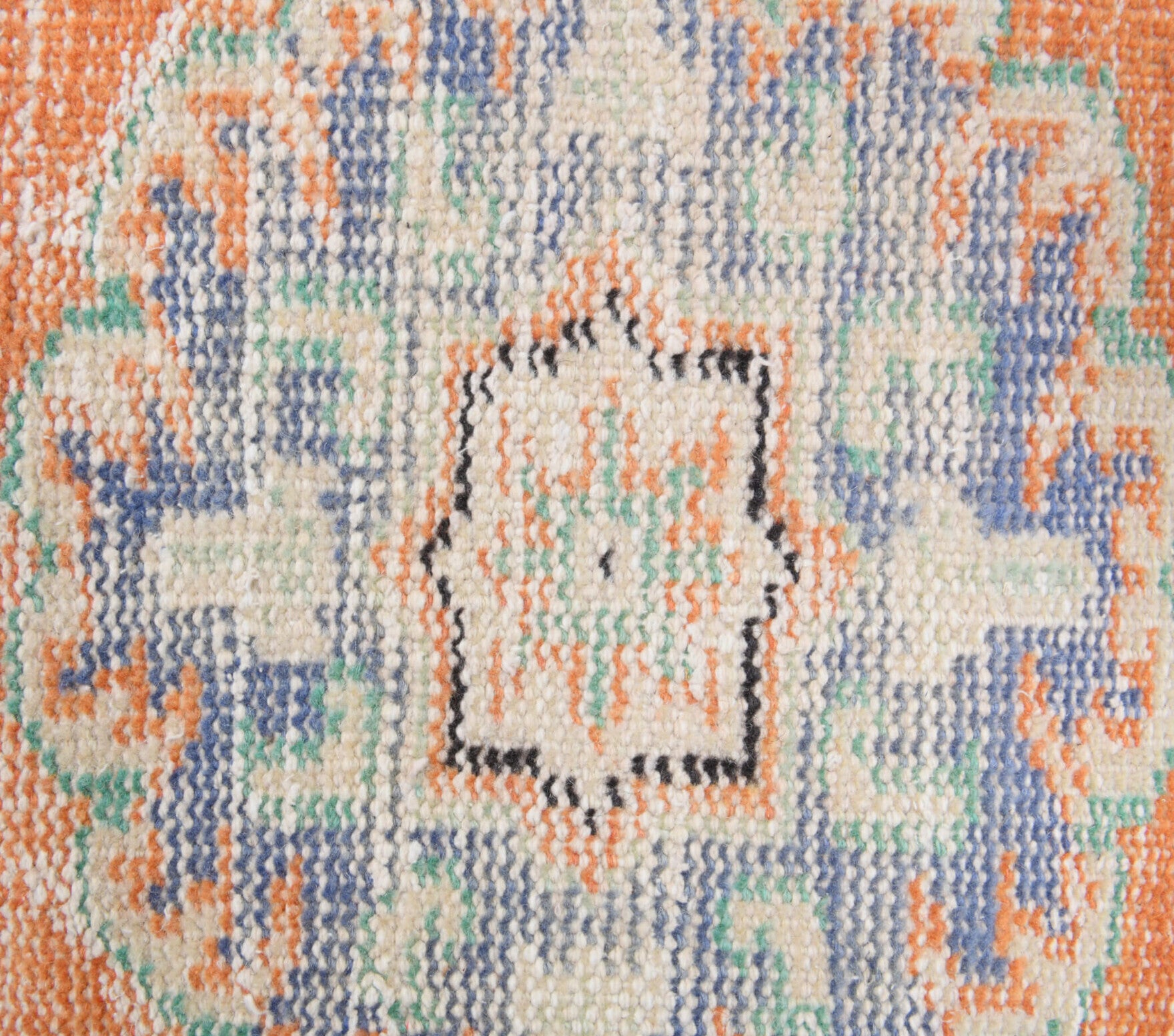 Authentic Anatolian vintage runner rug (1970s) with oriental design – one-of-a-kind at Fame Rugs
