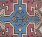 Authentic Anatolian vintage runner rug (1970s) with geometric design – one-of-a-kind at Fame Rugs